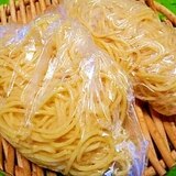 一晩お休み☆もちもちっスパゲッティ